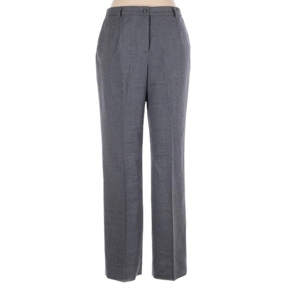 Pendleton Vintage High Rise Fully Lined Gray Wool Pant Made in USA Size 29 - Picture 1 of 10